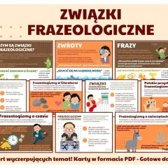 Związki frazeologiczne to barwne perełki języka polskiego, które nadają mu głębi i ekspresji.