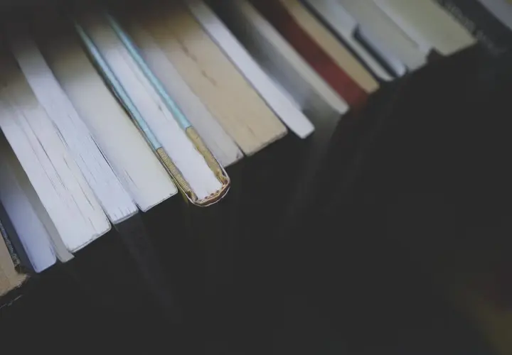 Grzbiet książki, jak ścieżka życia, sugeruje determinizm. Każda strona to kolejny krok, nieuchronny bieg zdarzeń.